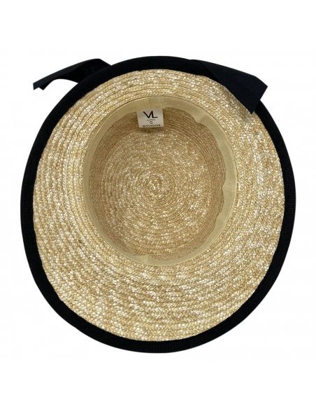 Casquette Femme Paille cousue - Via Lorenzo Casquette Femme Paille cousue - Via Lorenzo