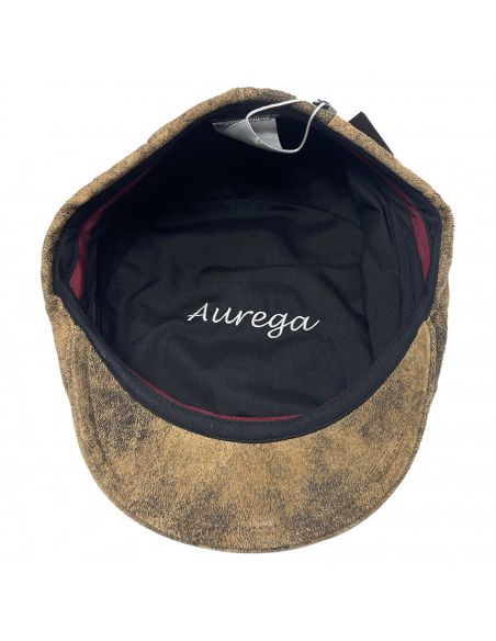 Casquette Napoli Cuir Vieilli - Auréga