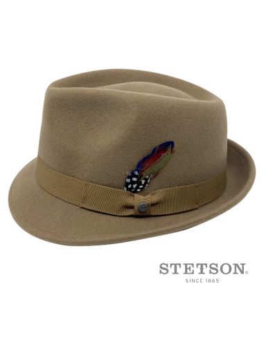 Chapeau Trilby Feutre Beige - Stetson
