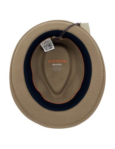 Chapeau Trilby Feutre Beige - Stetson