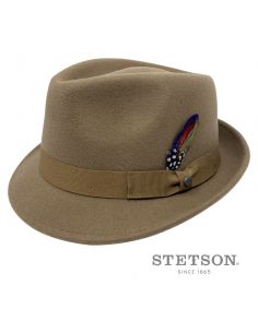 Chapeau Trilby Feutre Beige - Stetson