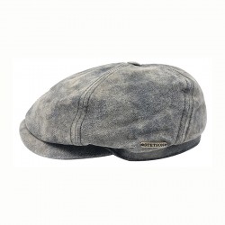 Casquette Panel pigskin cuir -Stetson- Profile