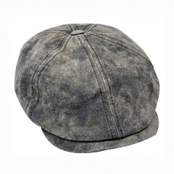 Casquette Panel pigskin cuir -Stetson- Profile 2