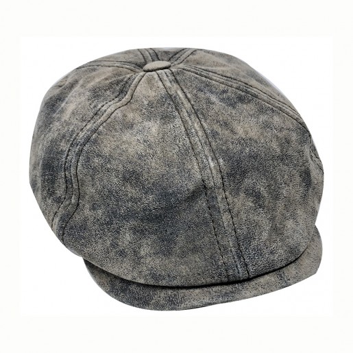 Casquette Panel pigskin cuir -Stetson- Profile 2