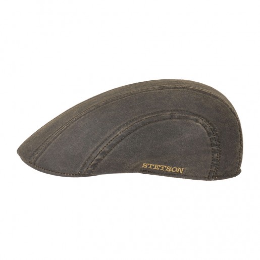 casquette Ivy cap Stetson effet cuir profile