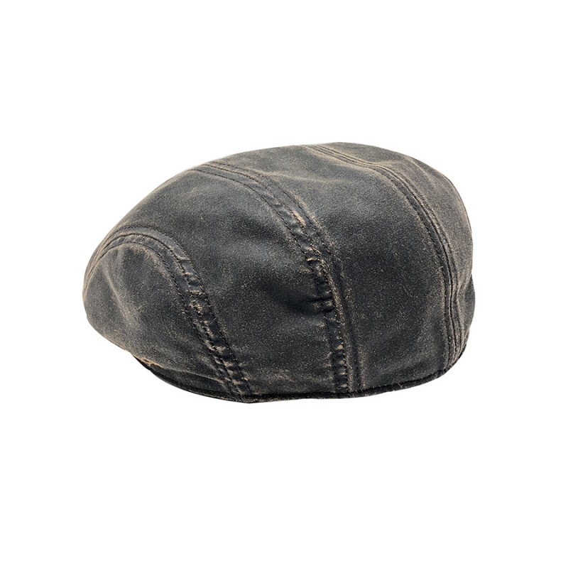 casquette Ivy cap Stetson effet cuir  arrière