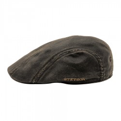 casquette Ivy cap Stetson effet cuir profile 2
