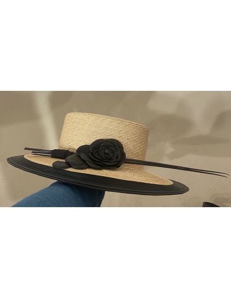 LIBRE Canotier Paille Luxe - Marzi Firenze