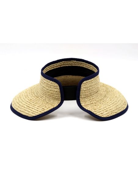 Visière Raphia Large bord