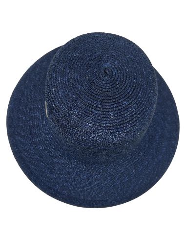 Chapeau en Paille Fine Naturel Femme - Seeberger