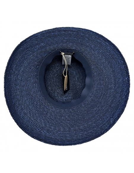 Chapeau en Paille Fine Naturel Femme - Seeberger