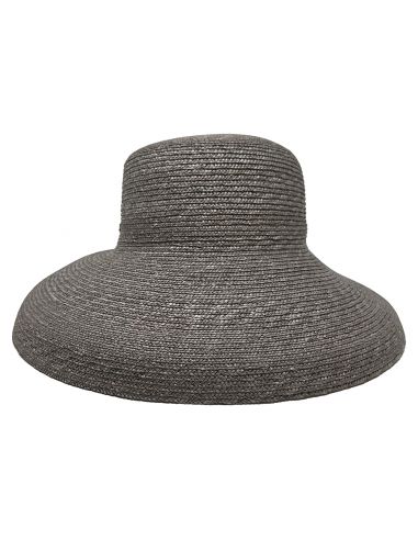 Chapeau en Paille Fine Naturel Femme - Seeberger