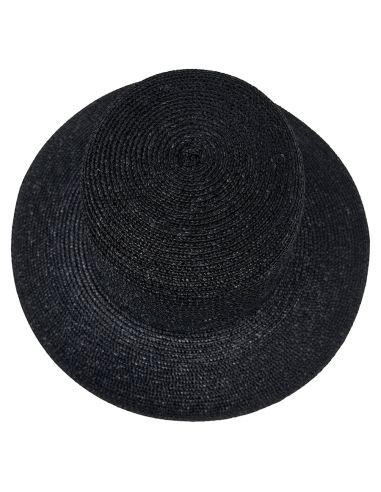 Chapeau en Paille Fine Naturel Femme - Seeberger