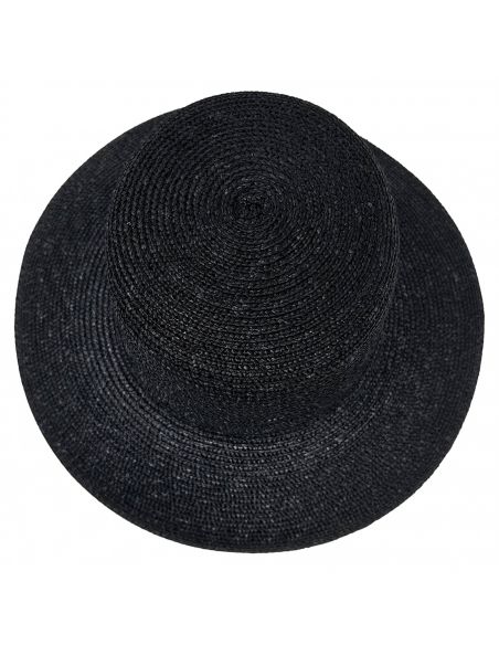 Chapeau en Paille Fine Naturel Femme - Seeberger