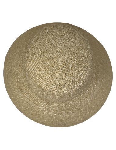 Chapeau en Paille Fine Naturel Femme - Seeberger