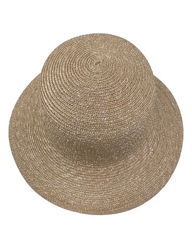 Chapeau en Paille Fine Naturel Femme - Seeberger