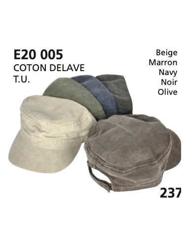 CASQUETTE CUBAINE DELAVE 