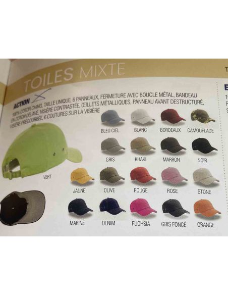 Casquette Action