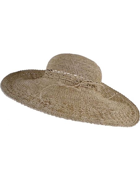 Capeline ALYCIA AJOURE NATUREL 5837 - Chapeau Victor