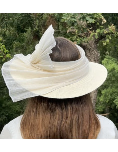 Fascinator Shanna Panama- Buntal