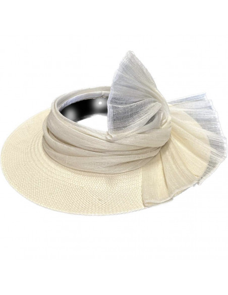 Fascinator Shanna Panama- Buntal