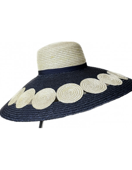 Y124 CAPELINE PAILLE COUSUS