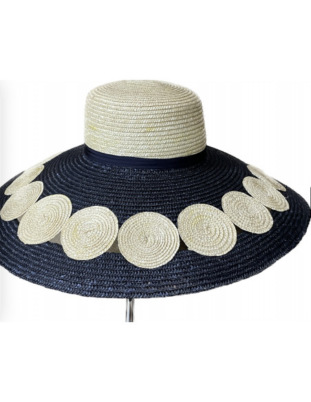 Y124 CAPELINE PAILLE COUSUS