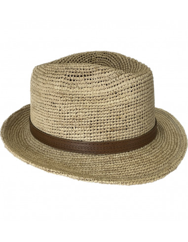 Fédora Matteo Clément Raphia - Aurega