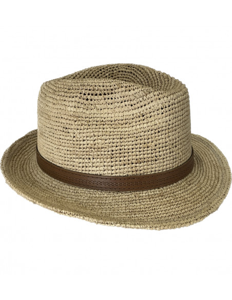 Fédora Matteo Clément Raphia - Aurega