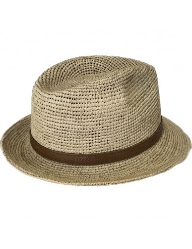 Fédora Matteo Clément Raphia - Aurega