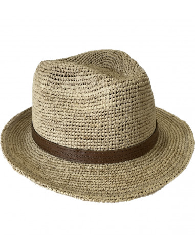Fédora Matteo Clément Raphia - Aurega