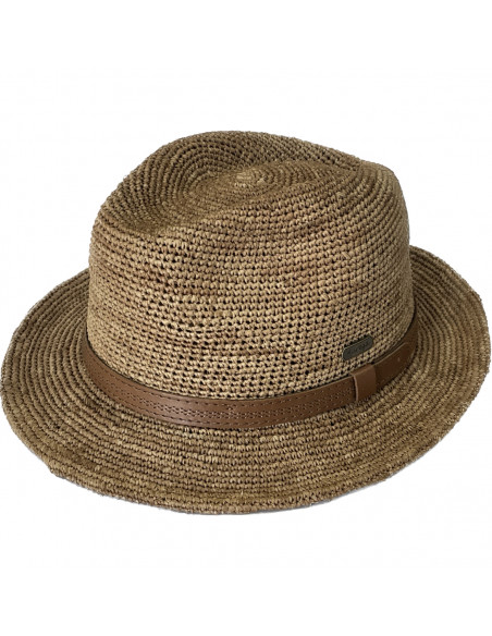 Fédora Matteo Clément Raphia - Aurega