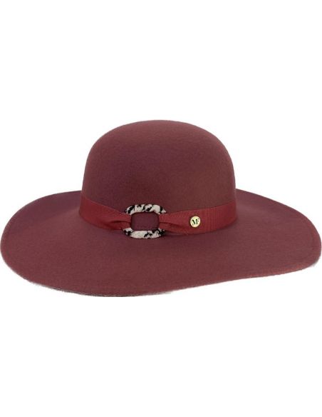 2H282 Capeline Hiver Feutre Rose - M by Fléchet