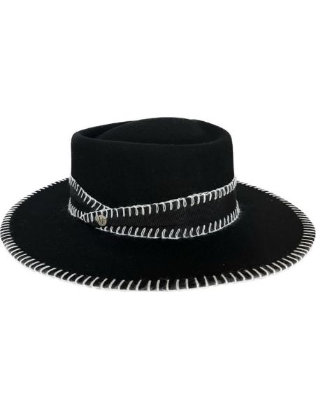 2H87 Cordobes Femme Hiver Feutre Noir - M by Fléchet