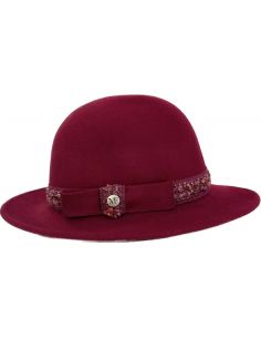 2H115 Chapeau Femme Feutre Hiver