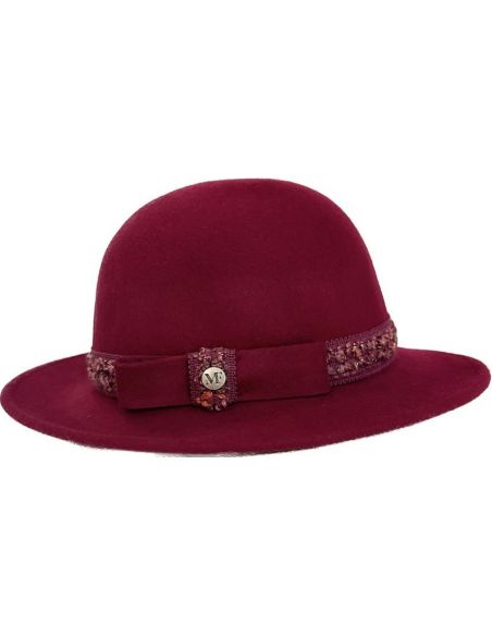 2H115 Chapeau Femme Feutre Hiver