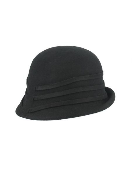 2H12 Chapeau Cloche Feutre - Mby Flechet