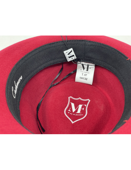 Fedora Femme Feutre Cachemire - Mby Flechet