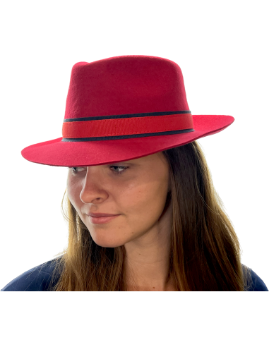 Fedora Femme Feutre Cachemire - Mby Flechet