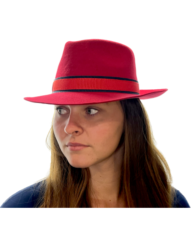 Fedora Femme Feutre Cachemire - Mby Flechet