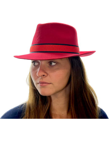 Fedora Femme Feutre Cachemire - Mby Flechet