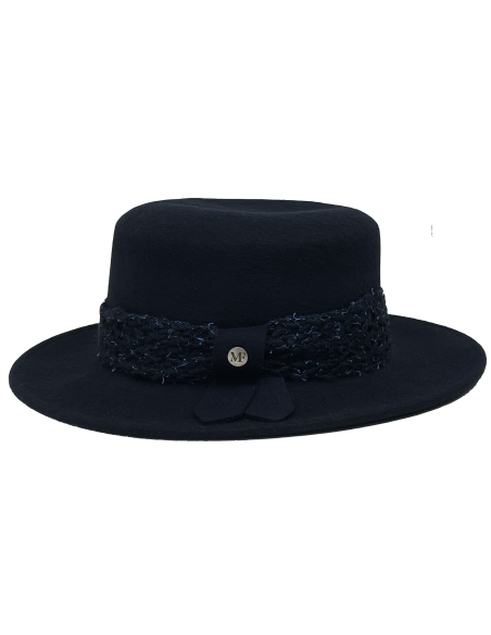 Chapeau Canotier Feutre - Mby Flechet