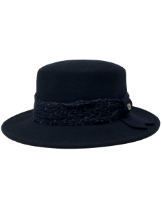 Chapeau Canotier Feutre - Mby Flechet 2