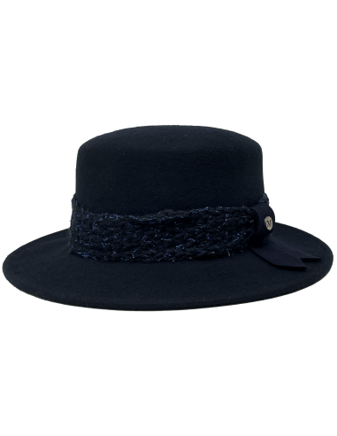 Chapeau Canotier Feutre - Mby Flechet