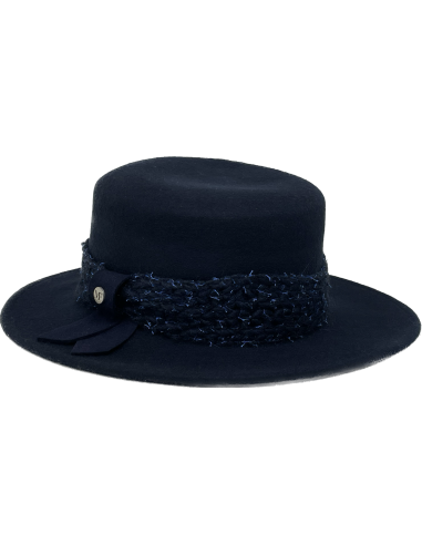 Chapeau Canotier Feutre - Mby Flechet