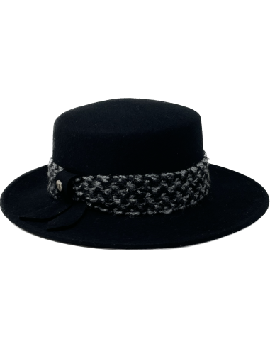 Chapeau Canotier Feutre - Mby Flechet