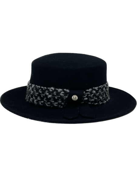 Chapeau Canotier Feutre - Mby Flechet