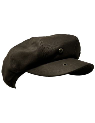 Casquette cuir Agneau Siena - Aurega