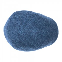 CAQUETTE STETSON HIVER LAINE BLEU 2