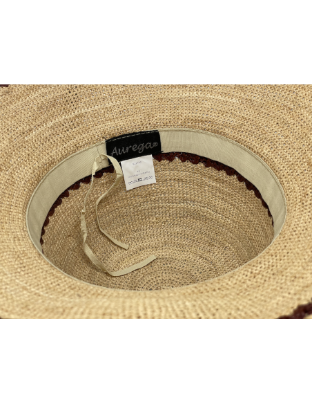 Cloche Raphia Crochet Naturel - Aurega